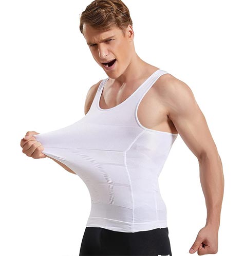 FF Tummy Tucker Vest Abs Abdomen Slimming Body Shaper Men Shapewear